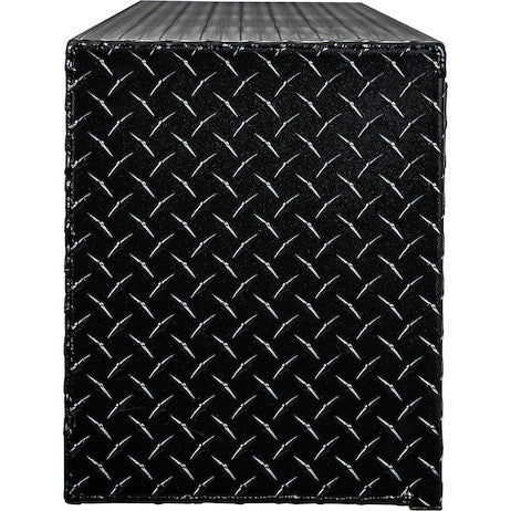 Buyers Products 90-in x 18-in x 16-in Textured Matte Black Diamond Tread Aluminum Topsider Truck Box - 1722565