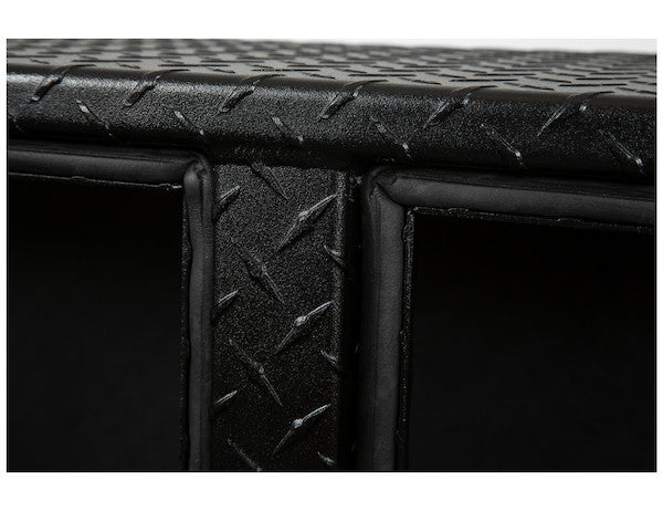 Buyers Products 72-in x 16-in x 13-in Textured Matte Black Diamond Tread Aluminum Topsider Truck Box - 1722551