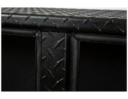 Buyers Products 72-in x 16-in x 13-in Textured Matte Black Diamond Tread Aluminum Topsider Truck Box - 1722551