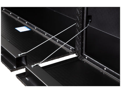 Buyers Products 72-in x 16-in x 13-in Textured Matte Black Diamond Tread Aluminum Topsider Truck Box - 1722551