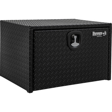 Buyers Products 30-in x 18-in x 18-in Black Diamond Tread Aluminum Underbody Truck Box - 1725103