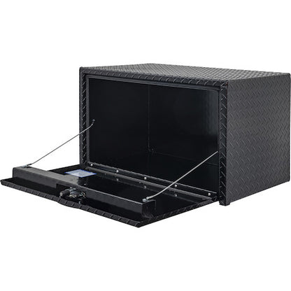 Buyers Products 30-in x 18-in x 18-in Black Diamond Tread Aluminum Underbody Truck Box - 1725103