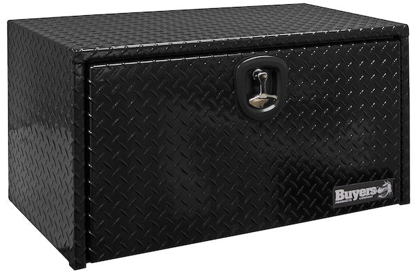Buyers Products 18x18x36-in Black Diamond Tread Aluminum Underbody Truck Box - 1725105
