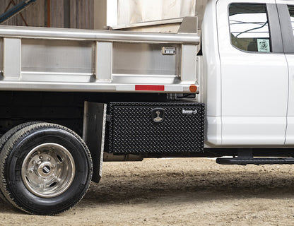 Buyers Products 24-in x 14-in x 12-in Black Diamond Tread Aluminum Underbody Truck Box - 1725150