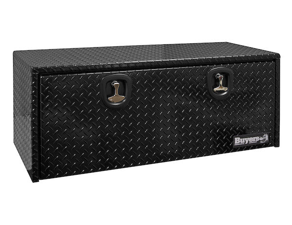 Buyers Products 48-in x 18-in x 18-in Black Diamond Tread Aluminum Underbody Truck Box - 1725110