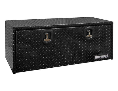 Buyers Products 48-in x 18-in x 18-in Black Diamond Tread Aluminum Underbody Truck Box - 1725110
