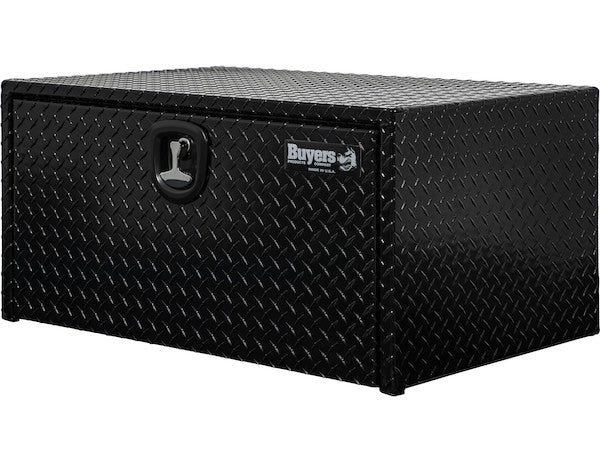 Buyers Products 18x24x36-in Black Diamond Tread Aluminum Underbody Truck Box - 1725119