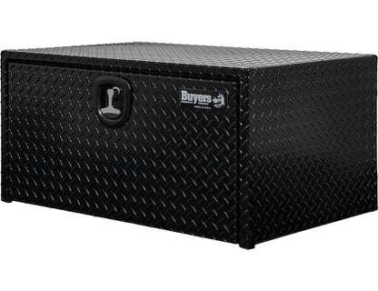 Buyers Products 18x24x36-in Black Diamond Tread Aluminum Underbody Truck Box - 1725119