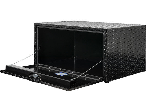 Buyers Products 18x24x36-in Black Diamond Tread Aluminum Underbody Truck Box - 1725119
