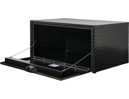 Buyers Products 18x24x36-in Black Diamond Tread Aluminum Underbody Truck Box - 1725119