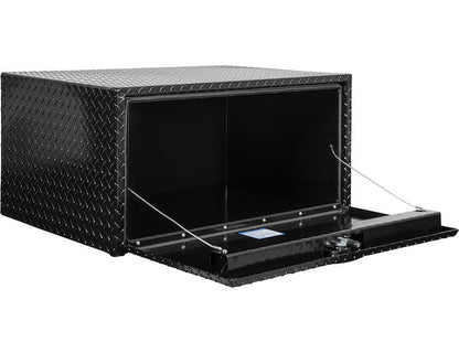 Buyers Products 18x24x36-in Black Diamond Tread Aluminum Underbody Truck Box - 1725119
