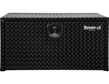 Buyers Products 18x24x36-in Black Diamond Tread Aluminum Underbody Truck Box - 1725119