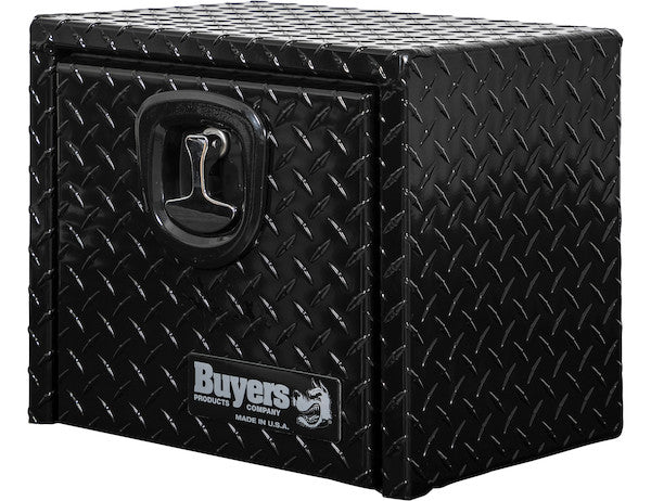 Buyers Products 14x12x16-in Black Diamond Tread Aluminum Underbody Truck Box - 1725148