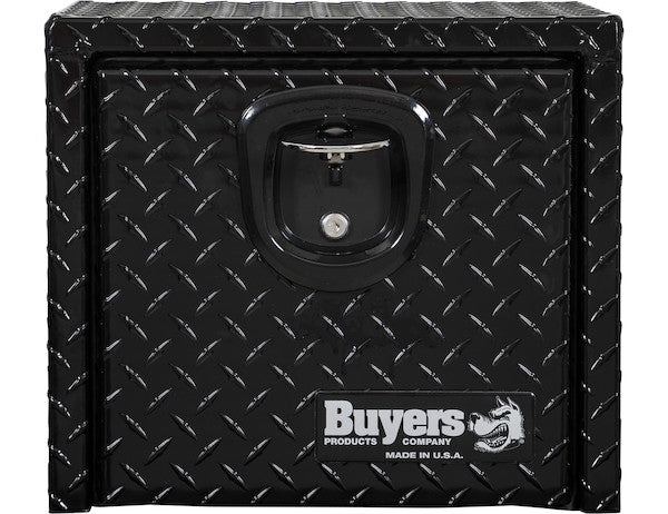 Buyers Products 14x12x16-in Black Diamond Tread Aluminum Underbody Truck Box - 1725148