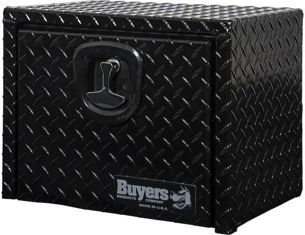 Buyers Products 14x12x18-in Black Diamond Tread Aluminum Underbody Truck Box - 1725149