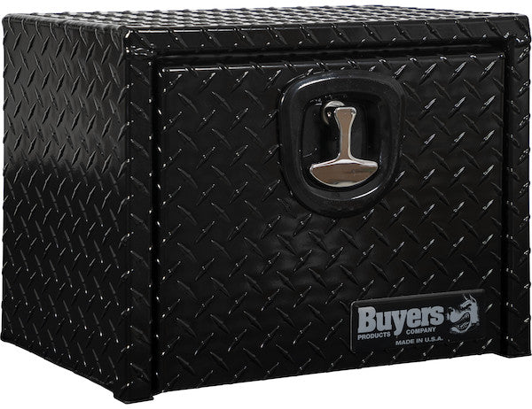 Buyers Products 14x12x18-in Black Diamond Tread Aluminum Underbody Truck Box - 1725149