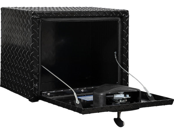 Buyers Products 14x12x18-in Black Diamond Tread Aluminum Underbody Truck Box - 1725149