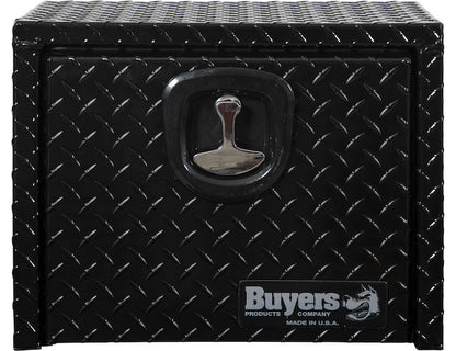 Buyers Products 14x12x18-in Black Diamond Tread Aluminum Underbody Truck Box - 1725149