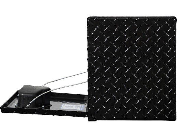 Buyers Products 14x12x18-in Black Diamond Tread Aluminum Underbody Truck Box - 1725149