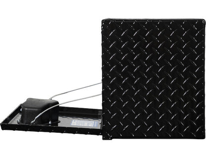Buyers Products 14x12x18-in Black Diamond Tread Aluminum Underbody Truck Box - 1725149