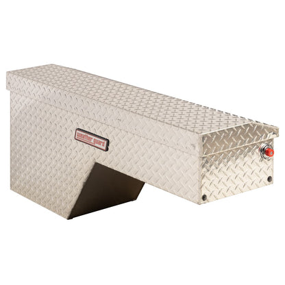 Weather Guard Wheel Well Truck Box - Passenger Side, Aluminum, 3.4 cu ft - 173-0-04