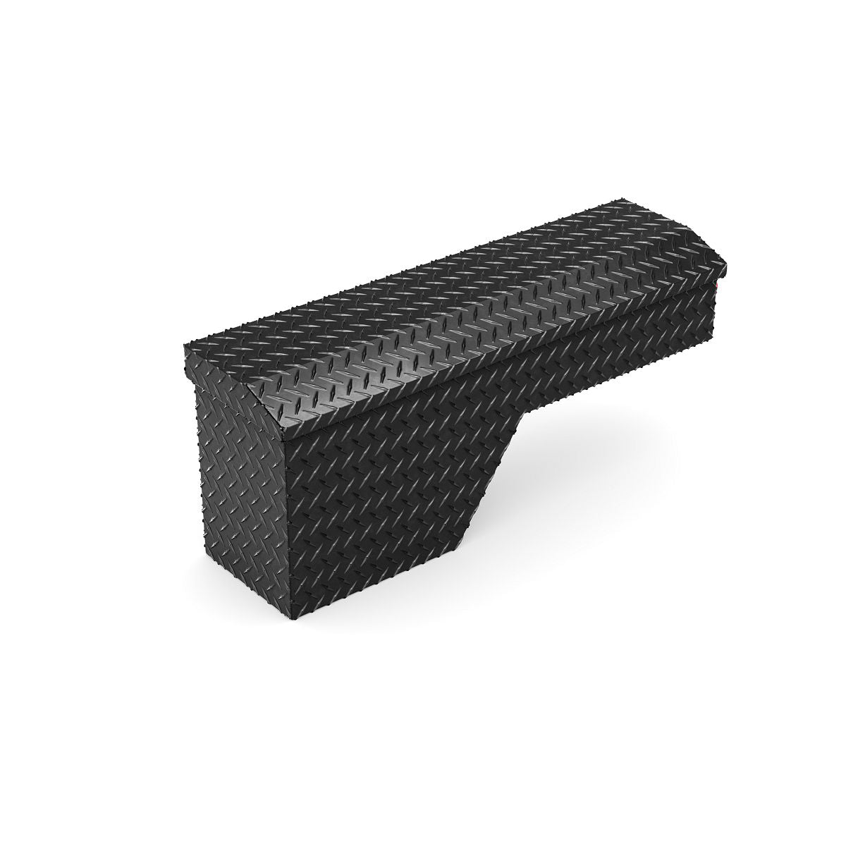 Weather Guard Wheel Well Box - Passenger Side - Gloss Black Aluminum Model 173-5-04