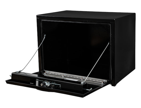 Buyers Products 18x18x24-in Black Steel Underbody Truck Box with 3-Point Latch - 1732300