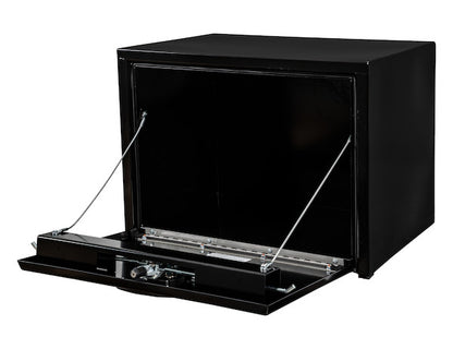 Buyers Products 18x18x24-in Black Steel Underbody Truck Box with 3-Point Latch - 1732300