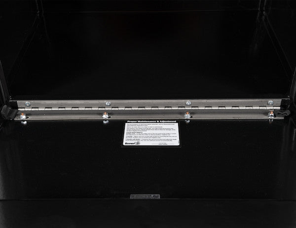 Buyers Products 18x18x24-in Black Steel Underbody Truck Box with 3-Point Latch - 1732300