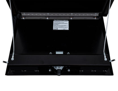 Buyers Products 18x18x24-in Black Steel Underbody Truck Box with 3-Point Latch - 1732300