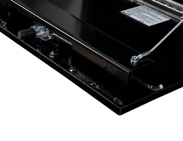 Buyers Products 18x18x24-in Black Steel Underbody Truck Box with 3-Point Latch - 1732300