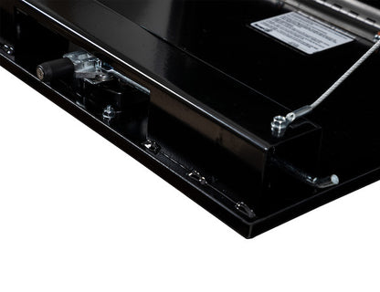 Buyers Products 18x18x24-in Black Steel Underbody Truck Box with 3-Point Latch - 1732300