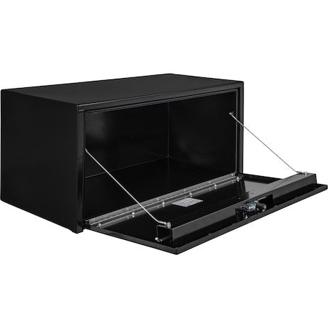 Buyers Products 18x18x30-in Black Steel Underbody Truck Box with 3-Point Latch - 1732303