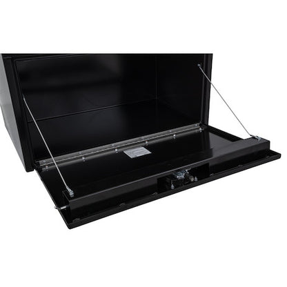 Buyers Products 18x18x30-in Black Steel Underbody Truck Box with 3-Point Latch - 1732303