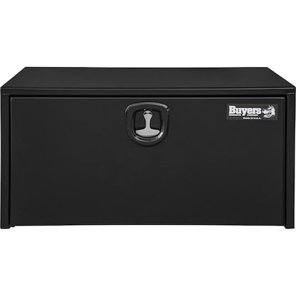 Buyers Products 18x18x30-in Black Steel Underbody Truck Box with 3-Point Latch - 1732303