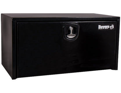 Buyers Products 18x18x36-in Black Steel Underbody Truck Box with 3-Point Latch - 1732305