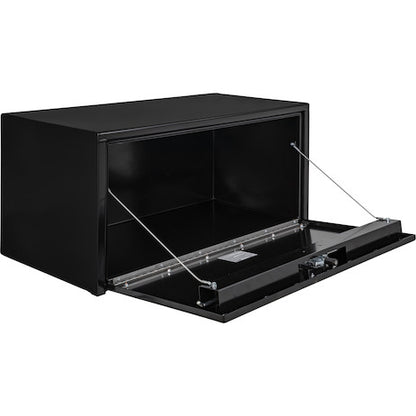 Buyers Products 18x18x36-in Black Steel Underbody Truck Box with 3-Point Latch - 1732305