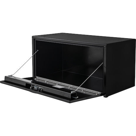 Buyers Products 18x18x36-in Black Steel Underbody Truck Box with 3-Point Latch - 1732305