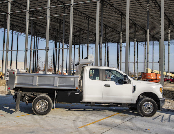 Buyers Products 18x18x36-in Black Steel Underbody Truck Box with 3-Point Latch - 1732305