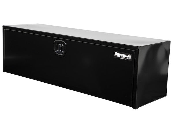 Buyers Products 60-in x 18-in x 18-in Black Steel Underbody Truck Box with 3-Point Latch - 1732315
