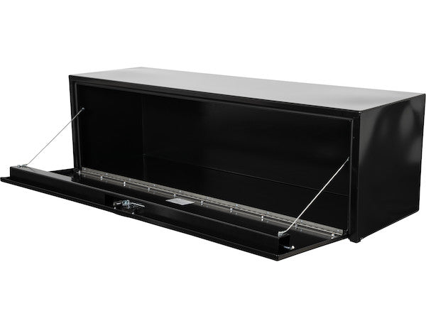 Buyers Products 60-in x 18-in x 18-in Black Steel Underbody Truck Box with 3-Point Latch - 1732315