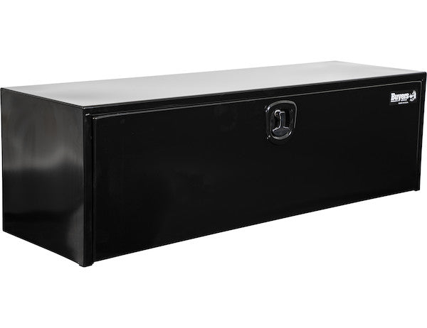 Buyers Products 60-in x 18-in x 18-in Black Steel Underbody Truck Box with 3-Point Latch - 1732315