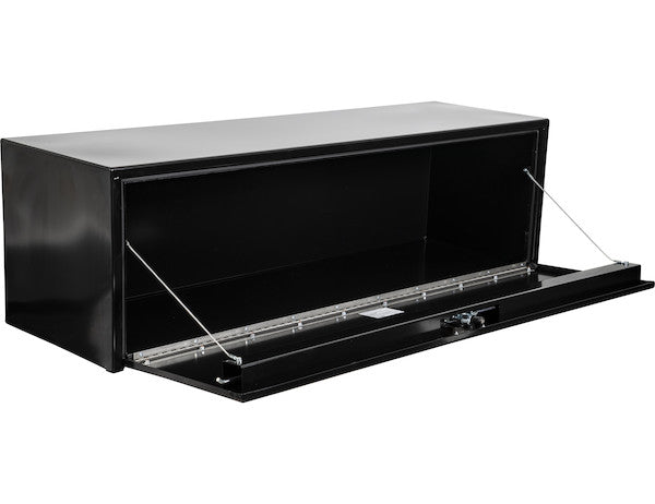 Buyers Products 60-in x 18-in x 18-in Black Steel Underbody Truck Box with 3-Point Latch - 1732315