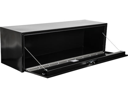 Buyers Products 60-in x 18-in x 18-in Black Steel Underbody Truck Box with 3-Point Latch - 1732315