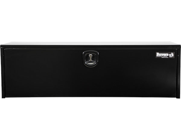 Buyers Products 60-in x 18-in x 18-in Black Steel Underbody Truck Box with 3-Point Latch - 1732315