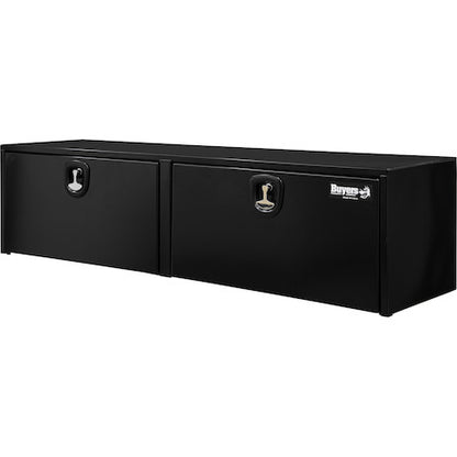 Buyers Products 18x18x72-in Black Steel Underbody Truck Box with 3-Point Latch - 1732320