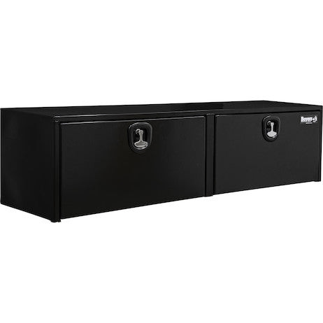 Buyers Products 18x18x72-in Black Steel Underbody Truck Box with 3-Point Latch - 1732320