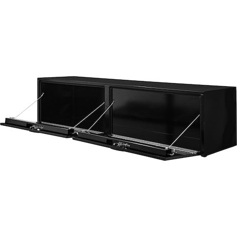 Buyers Products 18x18x72-in Black Steel Underbody Truck Box with 3-Point Latch - 1732320