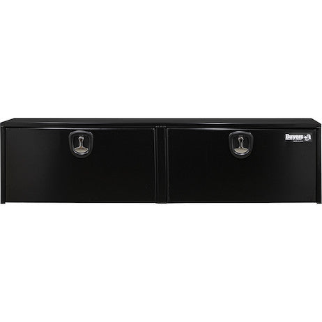 Buyers Products 18x18x72-in Black Steel Underbody Truck Box with 3-Point Latch - 1732320