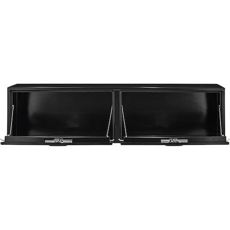Buyers Products 18x18x72-in Black Steel Underbody Truck Box with 3-Point Latch - 1732320